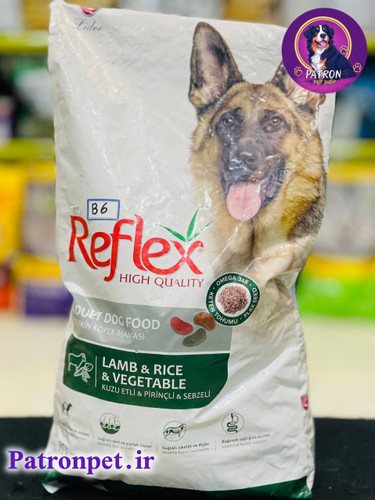 عکس غذای خشک سگ رفلکس مدل مولتی کالر 15 کیلوگرم