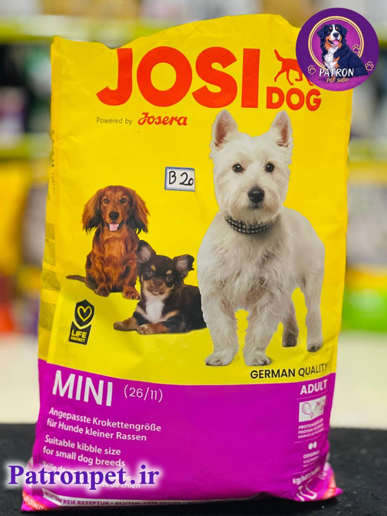 عکس غذای خشک سگ جوسرا مدل سگ نژاد کوچیک