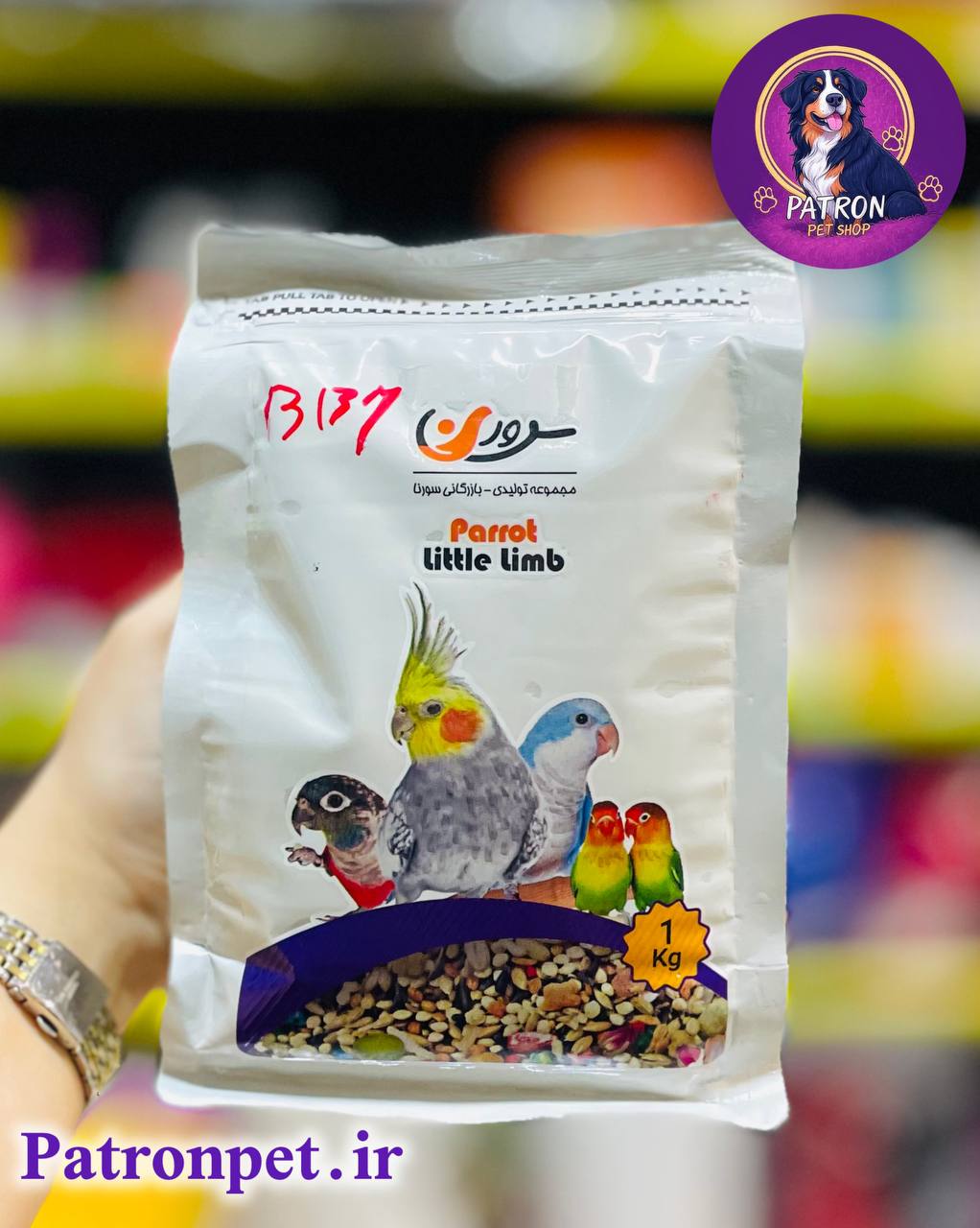 غذای پرنده طوطی برزیلی قرنجیک عروس هلندی