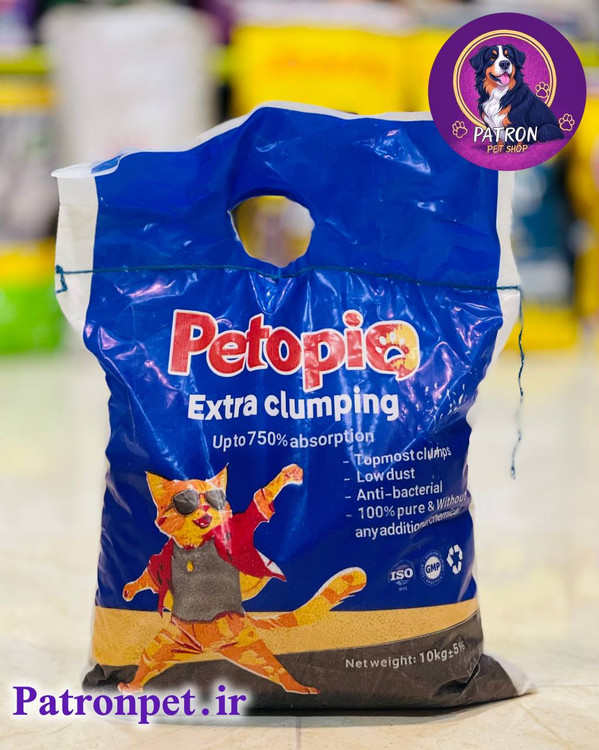 خاک بستر گربه پتوپیا